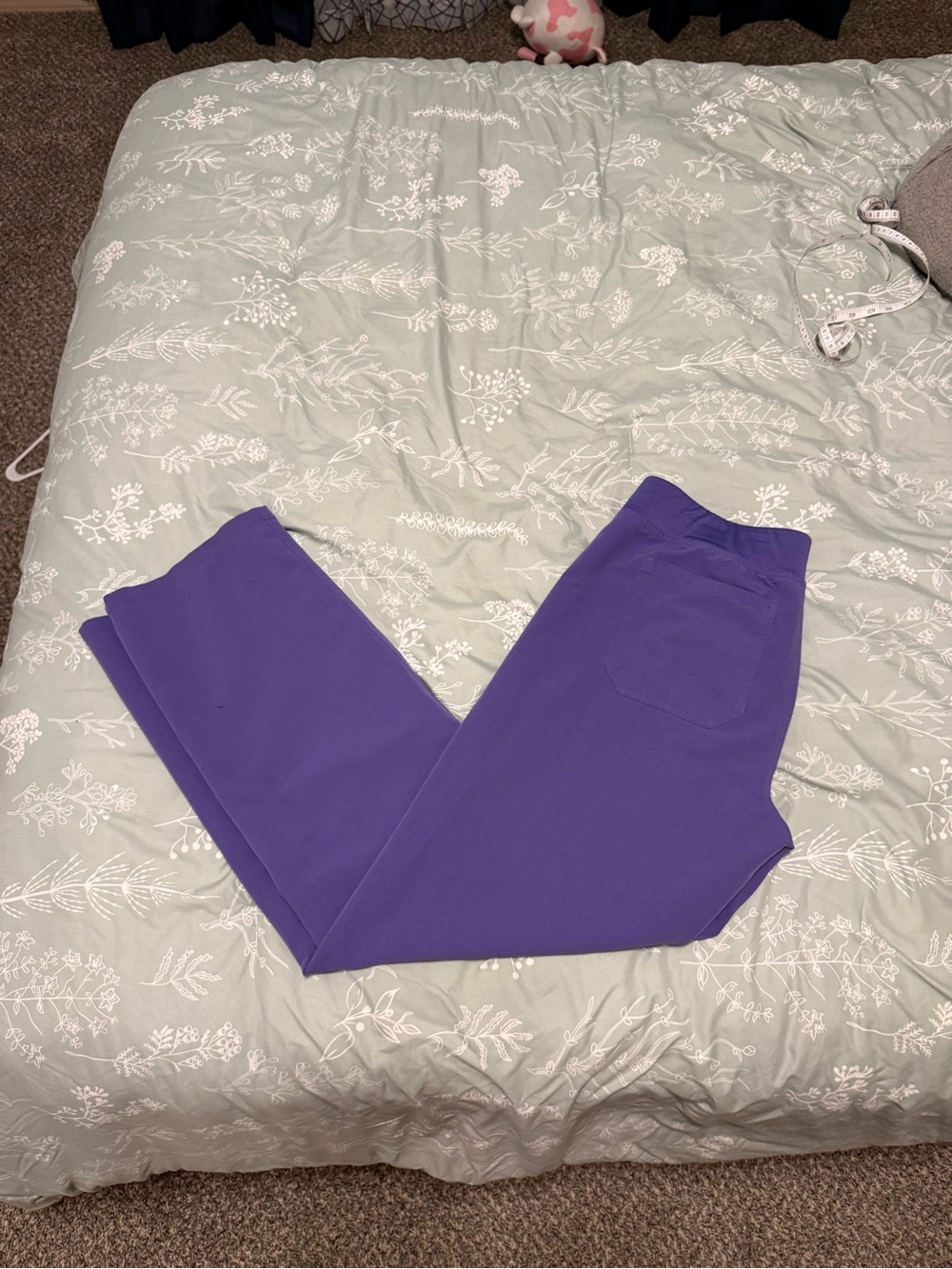 Figs Technical Collection Scrub Top in Purple